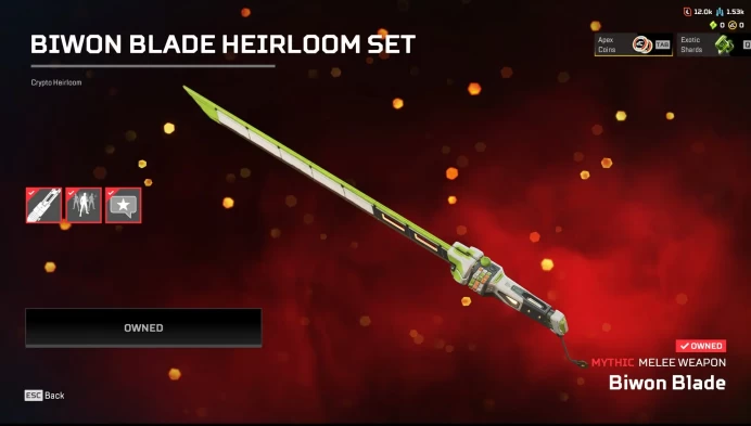 Heirloom Crypto - Biwon Blade